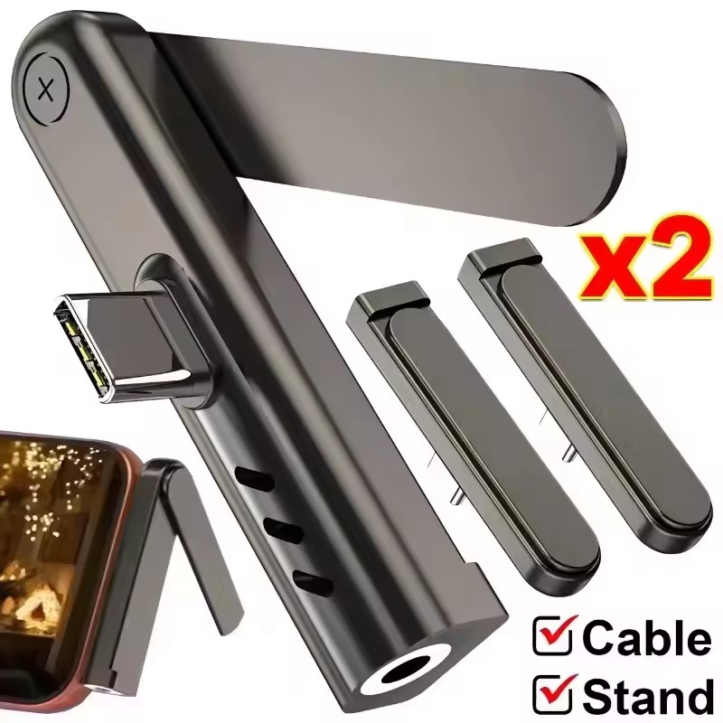 Type 2 Charger - 2/1PCS Adaptador Portátil USB C para