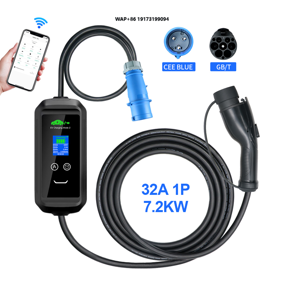 Ev Charger - Carregador Portátil AC para Veículos Elétricos