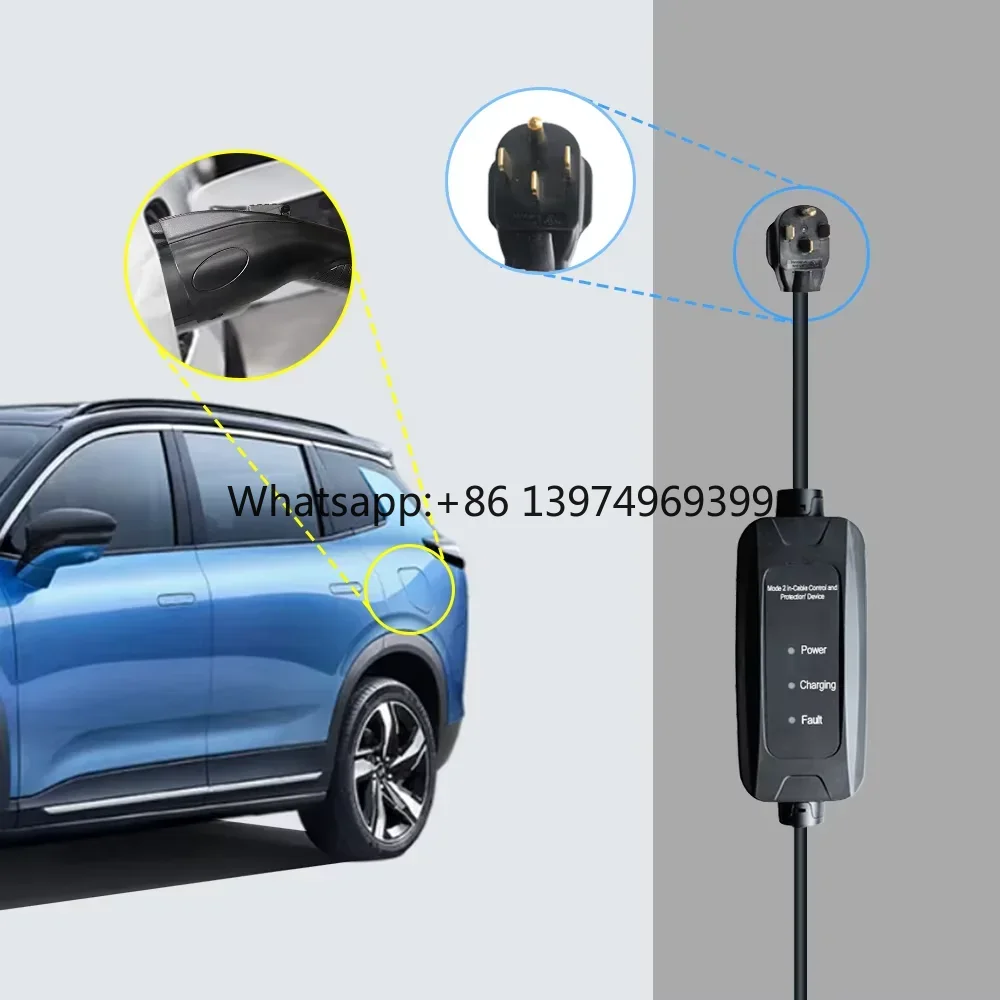 Ev Charger - Estação de Carregamento AC Portátil de