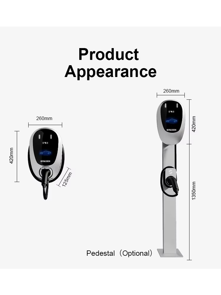 Type 2 Charger - Carregador de Veículos Elétricos para Uso