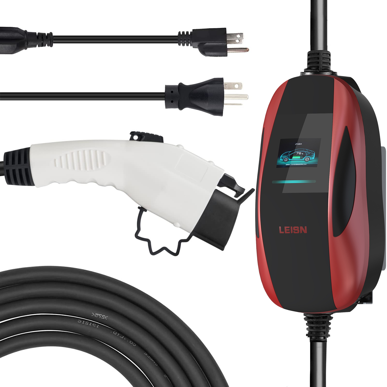 Carregador de Emergência Elétr - Portable Ev Charger avaliação e preço
