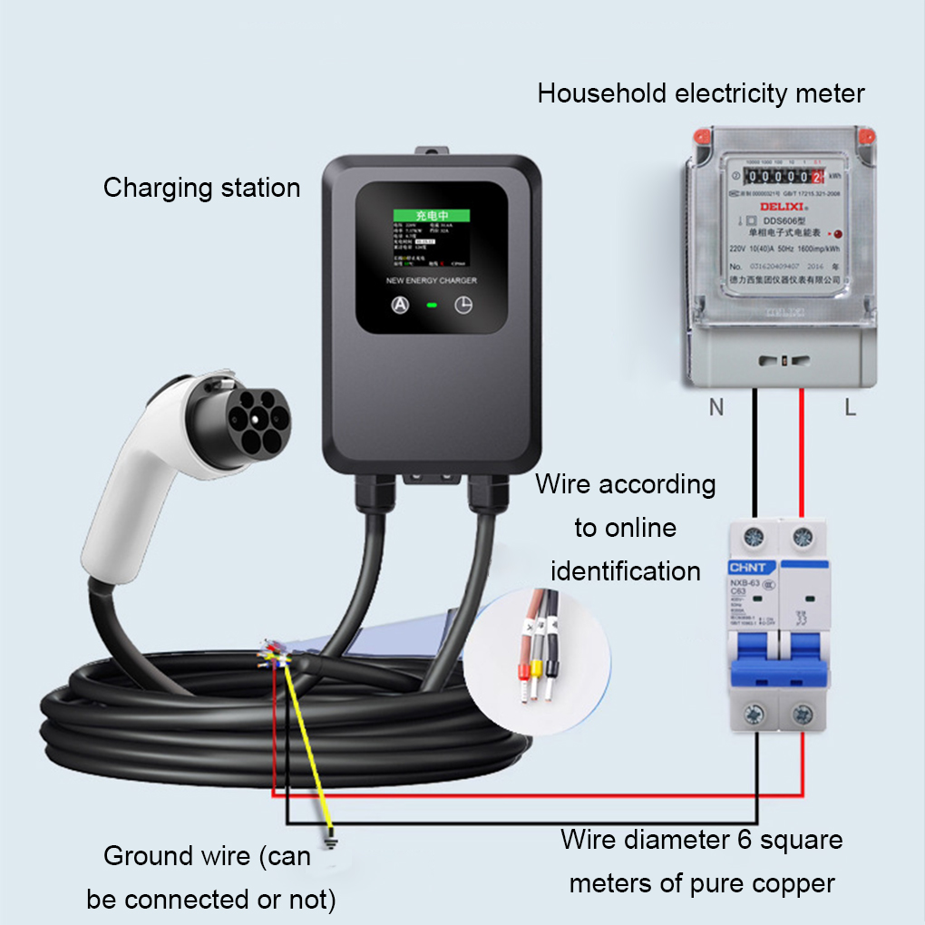 Carregador EV 32A-24A-16A-8A 7 - Wallbox Ev avaliação e preço